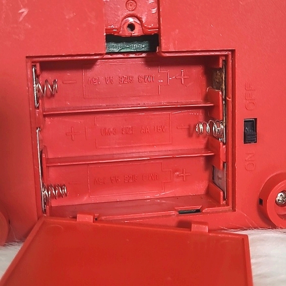 Vintage 90s Jazzy Piano Pals Santa Claus UNTESTED Christmas Animated Decor - Picture 14 of 16